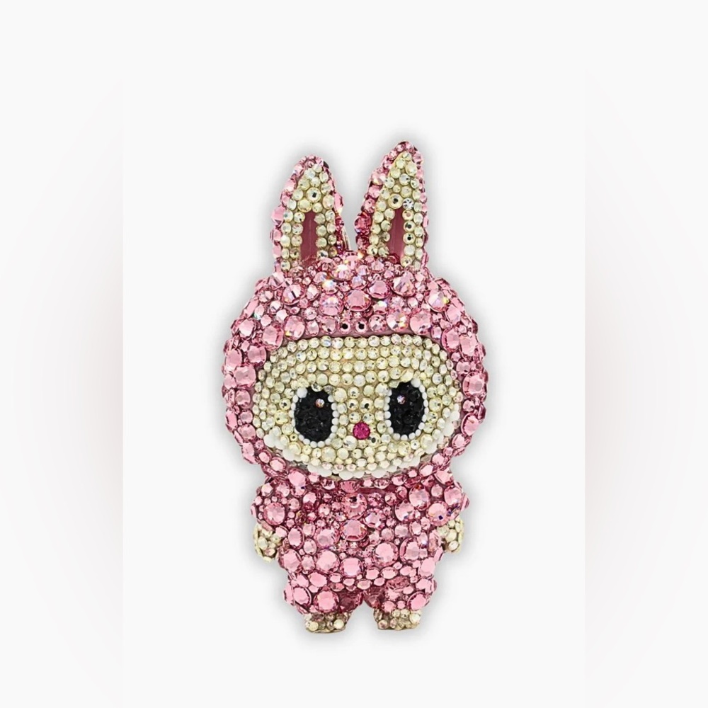 LaBlingBling AUTHENTIC A-morir  Gorgeous New Sparkling Pink and Gold Crystal